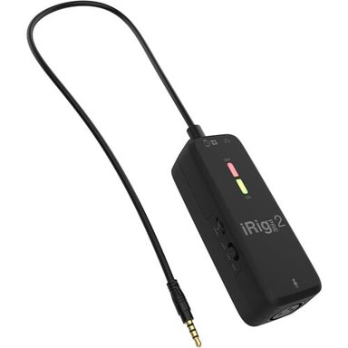 PREAMPLIFICADOR DE MICRÓFONO - IK MULTIMEDIA - IRIG PRE 2 - NEGRO - 2