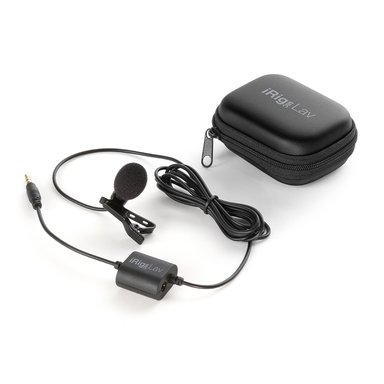 MICRÓFONO CONDENSADOR - IK MULTIMEDIA - IRIG MIC LAV - NEGRO