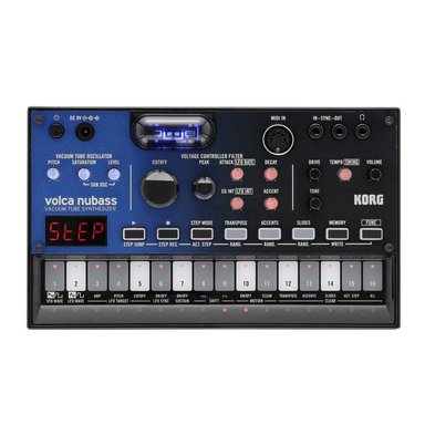 SINTETIZADOR - KORG - VOLCA-NUBASS - AZUL