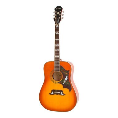GUITARRA ACÚSTICA - EPIPHONE - DOVE STUDIO - EEDVVBNH1 - NARANJA