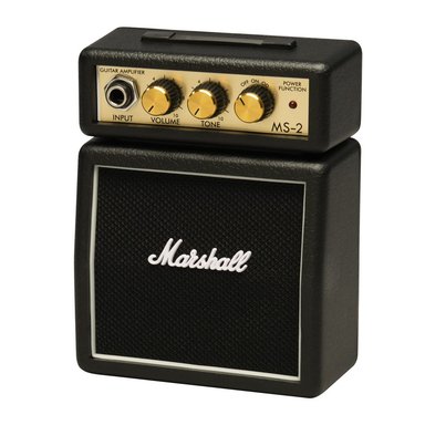 MINI COMBO PARA GUITARRA - MARSHALL - MS-2-E - NEGRO