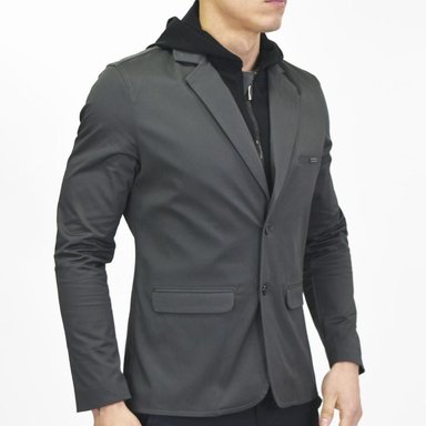 BLAZER SATINADO CON PECHERA EXTRAIBLE SIGNATURE - 1