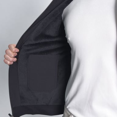 CASACA SMART IMPERMEABLE PERFECT FIT TEJIDO STRETCH - NEGRO - 4