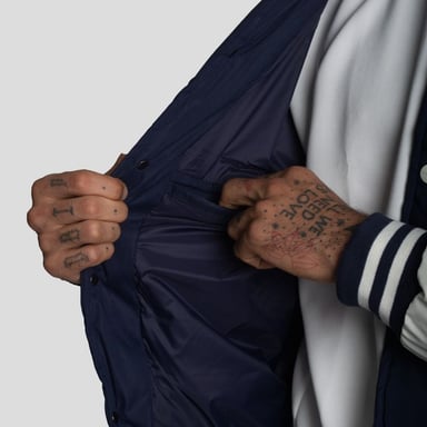 CASACA VARSITY PUFFER BLOCK COLOR-REPELENTE AL AGUA Y CORTAVIENTO - 6