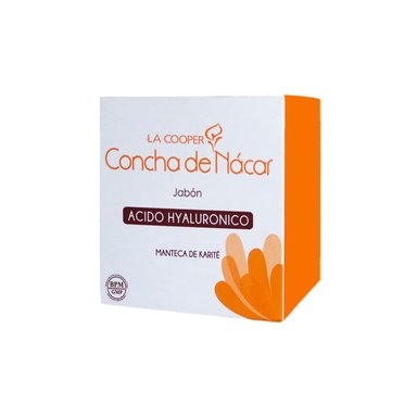 JABÓN ROSTRO Y CUELLO LA COOPER 24 UNIDADES CONCHA NACAR Y ACIDO HIALURONICO - 2