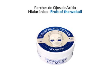 PARCHES OJOS FRUIT OF THE WOKALI ACIDO HYALURONICO 60 UNIDADES