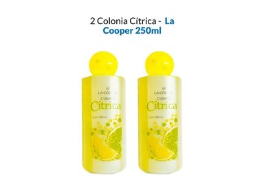 PACK 2 COLONIA PETIT CITRICA LA COOPER UNISEX 250 ML