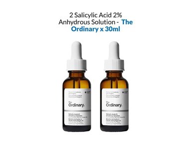 PACK 2 SERUM FACIAL THE ORDINARY SALICYLIC ACID 2% ANHYDROUS SOLUTION 30 ML