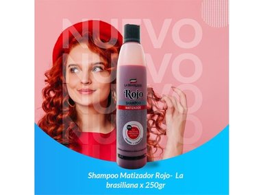 SHAMPOO LA BRASILIANA 250G MATIZADOR ROJO - 2