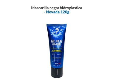 MASCARILLA FACIAL NEVADA NATURAL PRODUCTS NEGRA HIDROPLASTICA 120 GR