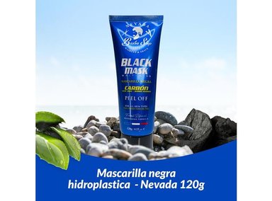 MASCARILLA FACIAL NEVADA NATURAL PRODUCTS NEGRA HIDROPLASTICA 120 GR - 3