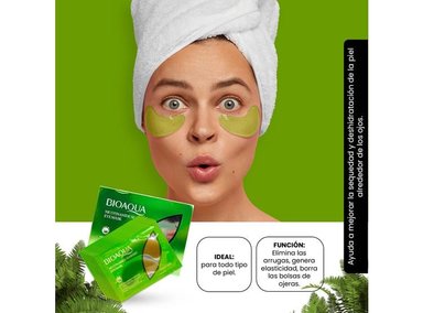 MASCARILLA BIO AQUA 3 UNIDADES OJOS ALGAS CON NICOTINA 8G/PCS - 3