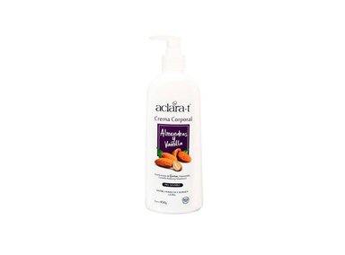 CREMA CUERPO ACLARA-T AROMÁTICA ALMENDRAS Y VAINILLA 450G Y 150G + JABÓN REJUV ARROZ 50G - 3