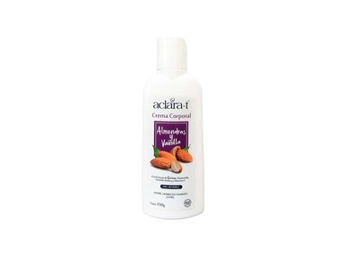 CREMA CUERPO ACLARA-T AROMÁTICA ALMENDRAS Y VAINILLA 450G Y 150G + JABÓN REJUV ARROZ 50G - 4