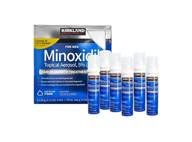 ESPUMA KIRKLAND 60ML MINOXIDIL 6 UNIDADES