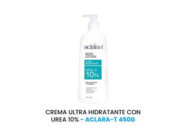 CREMA CUERPO ACLARA-T AROMÁTICA 450G ULTRA HIDRATANTE CON UREA 10% - 1