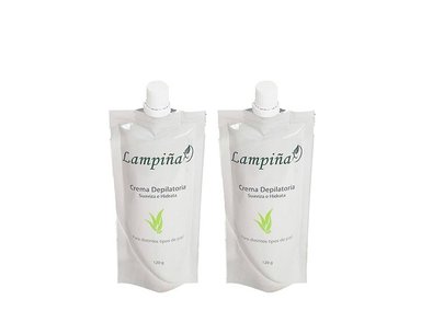 CREMA DEPILATORIA CUERPO LAMPIÑA AROMÁTICA 2 UNIDADES