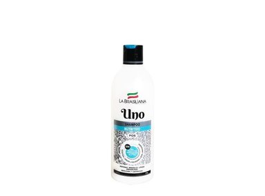 SHAMPOO UNO LA BRASILIANA 500G + REACONDICIONADOR DUE 500G + MASCARA RECONSTRUCTORA 250G - 2
