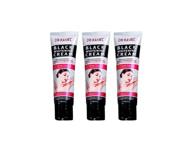 CREMA BLANQUEADORA CUERPO DR RASHEL AROMÁTICA 3 UNIDADES 100G - 1