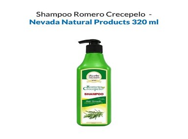 SHAMPOO NEVADA NATURAL PRODUCTS 320ML ROMERO CRECEPELO - 1