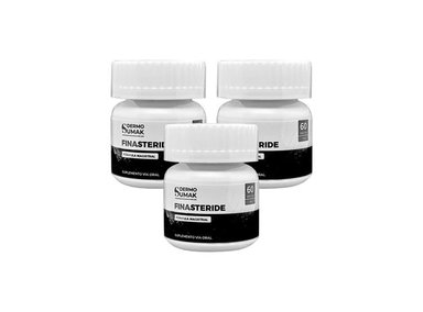 TRATAMIENTO CAPILAR KIRKLAND 1MG FINASTERIDE 60 CÁPSULAS DERMO SUMAK 3 UNIDADES