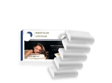 5 ALMOHADAS VISCOELÁSTICAS ORTOPÉDICA MEMORY PILLOW 47*29*7