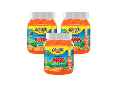 GOMITAS PARA NIÑOS HIERRO 130 GOMITAS SOTTCOR 3 UND