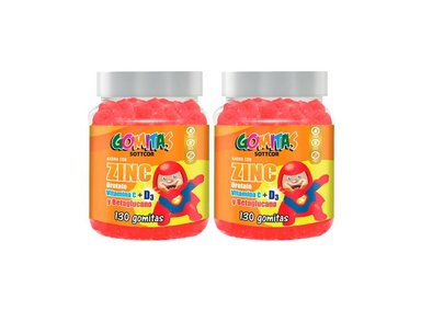 GOMITAS PARA NIÑOS ZINC OROTATE 130 GOMITAS SOTTCOR 2UND