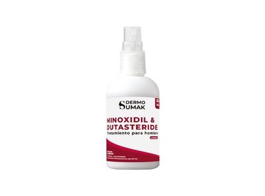 LOCIÓN MINOXIDIL 5% Y DUTASTERIDE 0.5% DERMO SUMAK
