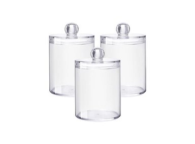 PORTA HISOPOS TRANSPARENTE 3 UND