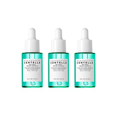 MADAGASCAR CENTELLA TEA TRICA RELIEF AMPOULE 30ML SKIN1004 3 UND - 1
