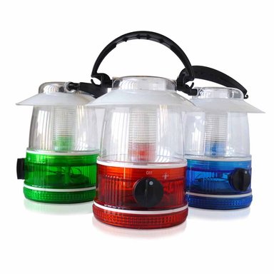 SET 3 LÁMPARAS MACROTEL MS-G006 TIPO PAGODA CON ILUMINACIÓN 360º