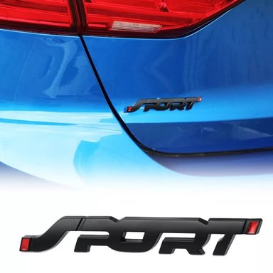 ADHESIVO ZAMIT TUNING EMBLEMA PEGATINA ' SPORT '