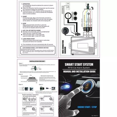 BOTON DE ENCENDIDO ZAMIT TUNING CON SENSOR RDF UNIVERSAL - 4