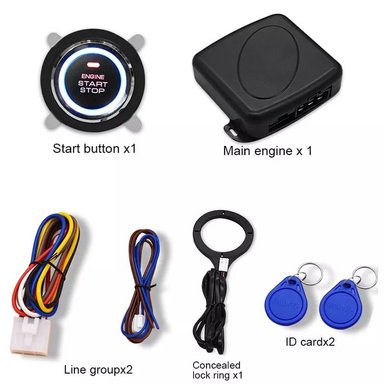 BOTON DE ENCENDIDO ZAMIT TUNING CON SENSOR RDF UNIVERSAL - 6