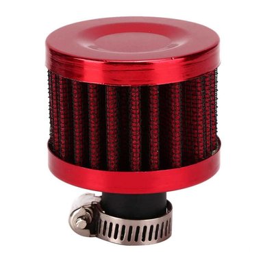 MINI FILTRO DE AIRE ZAMIT TUNING UNIVERSAL ROJO 1.2CM