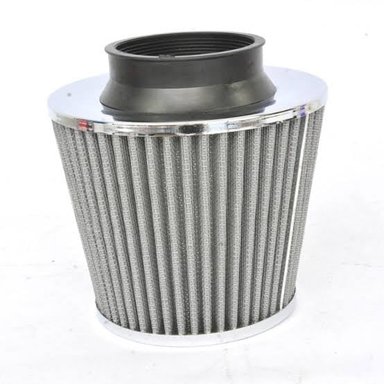 FILTRO ZAMIT TUNING AIRE UNIVERSAL PLATEADO 7.6 CM 3' PULGADAS - 3