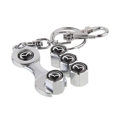 TAPA VÁLVULA ZAMIT TUNING NEUMATICO 4 PIEZAS MAZDA UNIVERSAL