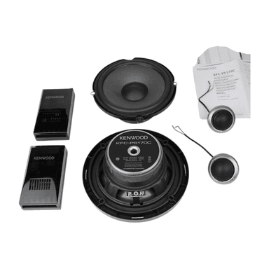 SET KENWOOD COMPONENTES KFC-PS170C 3 VIAS 400WATTS - 4