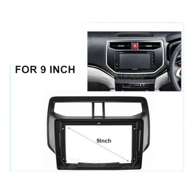 CONSOLA RADIO ZAMIT TUNING TOYOTA RUSH ANDROID 9' PULGADAS 2018 AL 2022