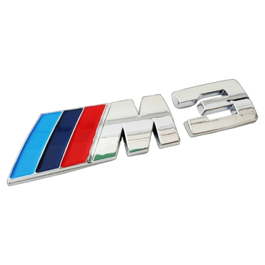 EMBLEMA ADHESIVO ZAMIT TUNING 'M3' CROMADO