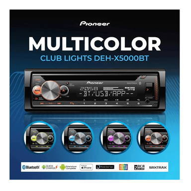 AUTORADIO STEREO PIONEER DEH-X5000BT - 6