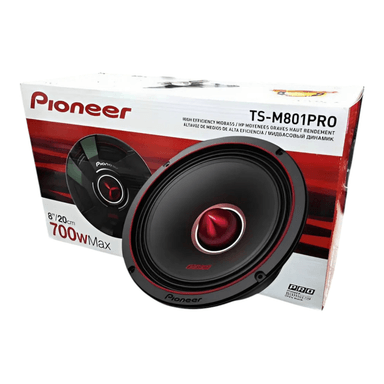 PARLANTES 8' BOCINAS MEDIO RANGO PIONEER TS-M801PRO