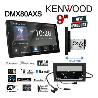 AUTORADIO STEREO MULTIMEDIA PANTALLA 9' - KENWOOD DMX80AXS - 3