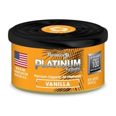 AMBIENTADOR PARA AUTO PARADISE AIR PLATINUM SERIES 100DIAS - VAINILLA