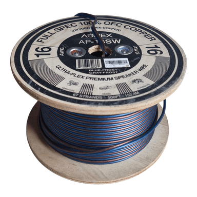 5Metros DE CABLE PARA PARLANTE AUNEX - OFC 100%COBRE - CALIBRE 16AWG - 77  HEBRAS - 9