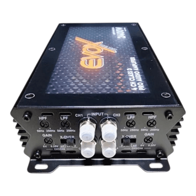 AMPLIFICADOR EVOX 2400WATTS - 4 CANALES - CLASE D - LIGHTNING150.4 - 10