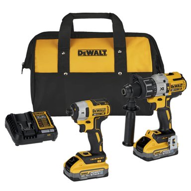 TALADRO 1/2'' +ATORNILLADOR IMPACTO 1/4'' DEWALT DCK299H2-B2