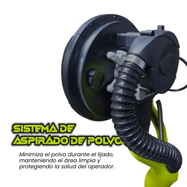 LIJADORA TELESCÓPICA DE DRYWALL PARA PARED Y TECHO 900W XCORT XSF02-225L - 4