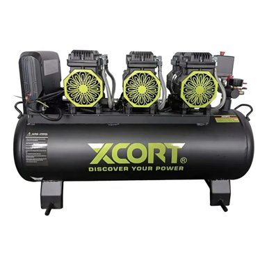 COMPRESOR DE AIRE SILENCIOSO SIN ACEITE 60 LITROS 4HP XCORT